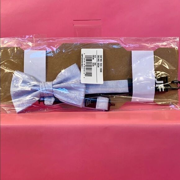 LILAC BOW TIE by J. FERRAR NWT - Picture 2 of 4